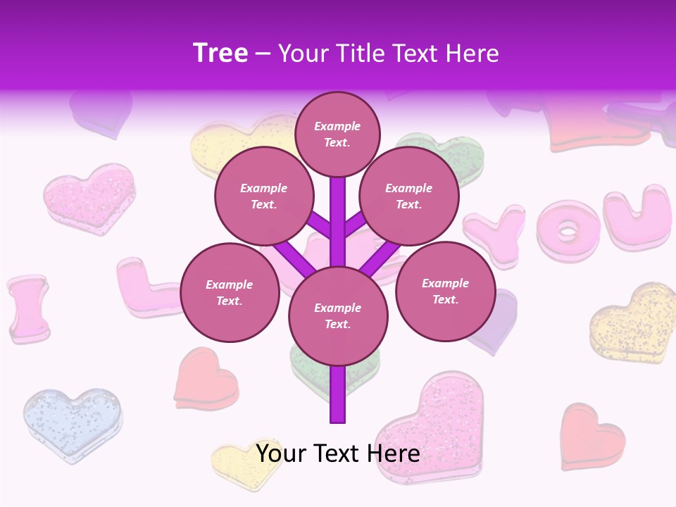 Abstract Anniversary Love PowerPoint Template