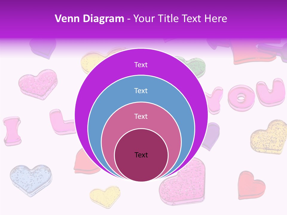 Abstract Anniversary Love PowerPoint Template