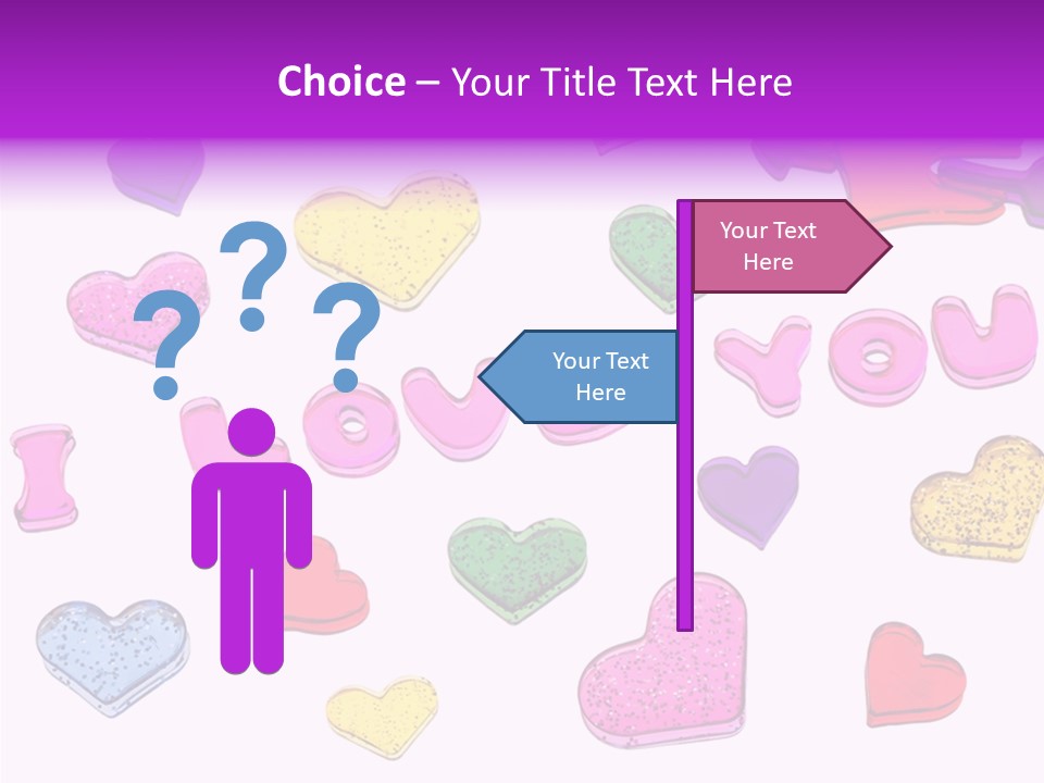 Abstract Anniversary Love PowerPoint Template