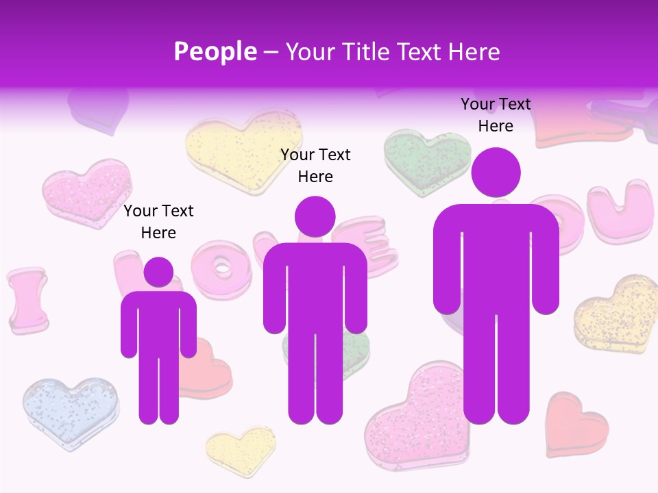 Abstract Anniversary Love PowerPoint Template