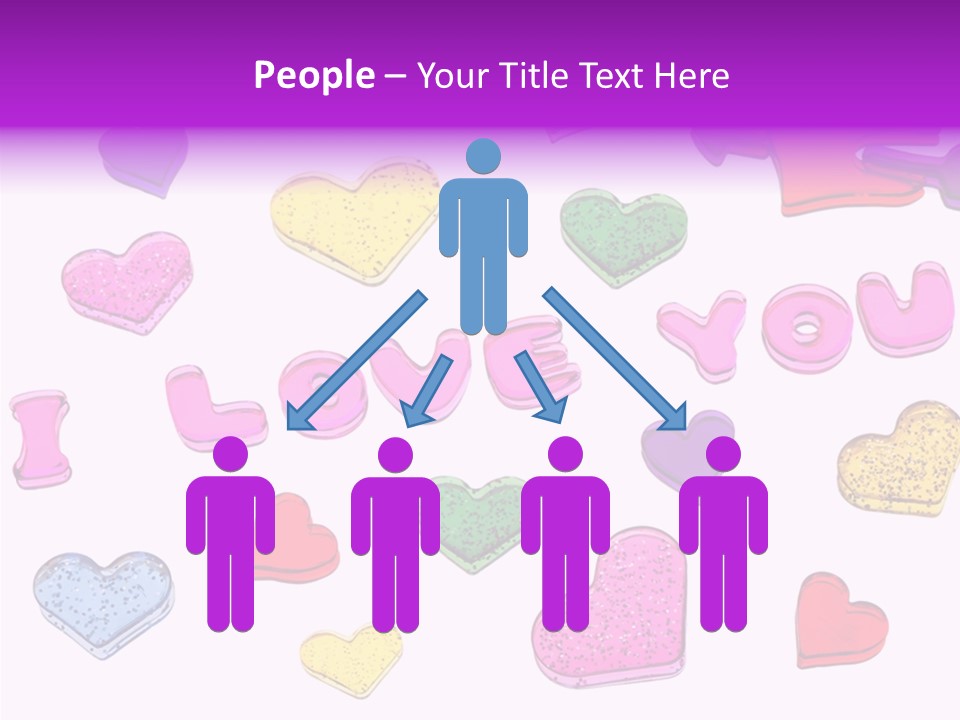 Abstract Anniversary Love PowerPoint Template