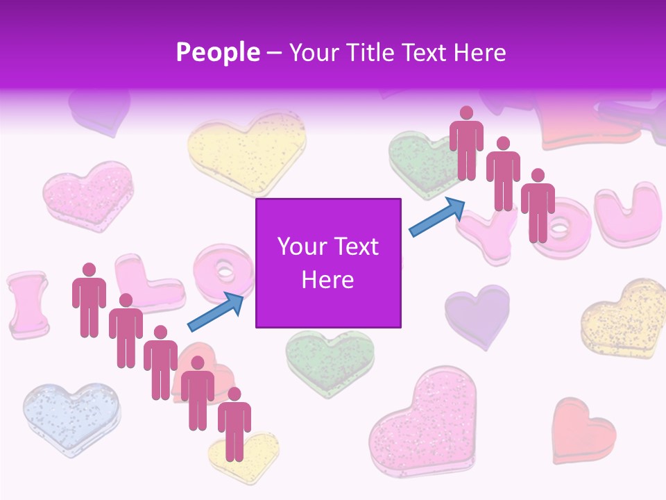 Abstract Anniversary Love PowerPoint Template