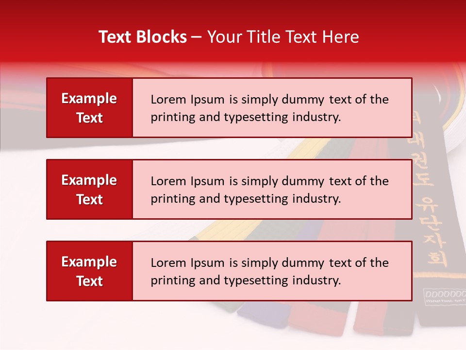 Korean Texture Tip PowerPoint Template
