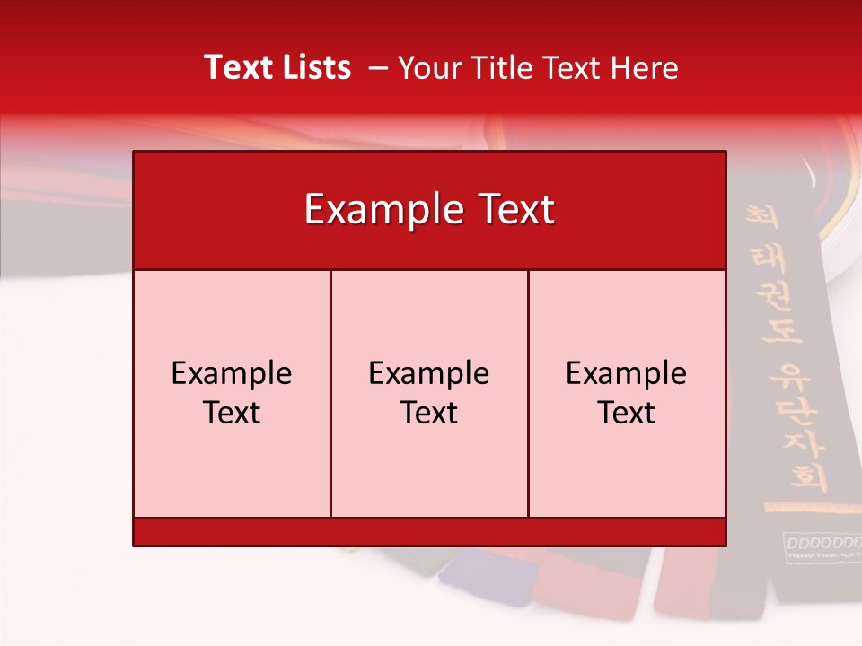 Korean Texture Tip PowerPoint Template
