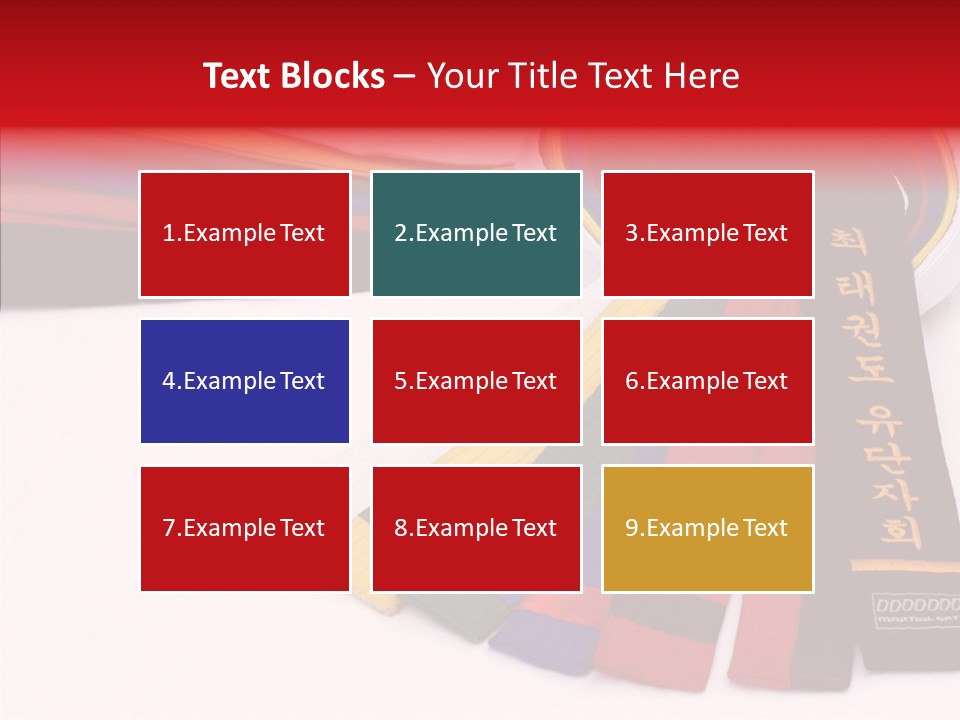 Korean Texture Tip PowerPoint Template