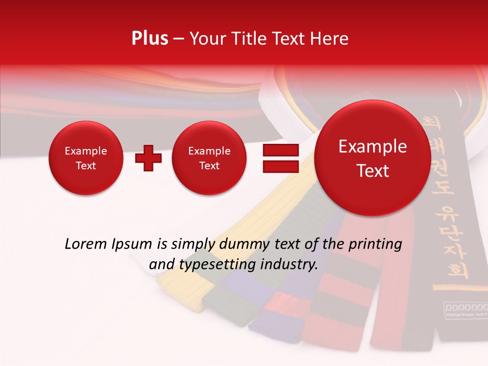 Korean Texture Tip PowerPoint Template