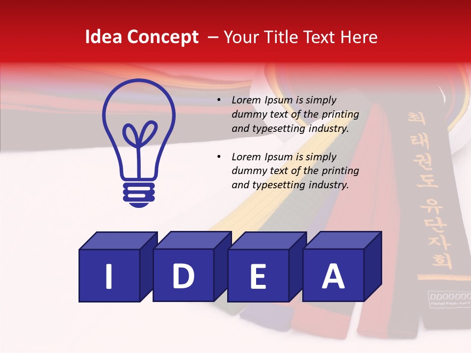 Korean Texture Tip PowerPoint Template