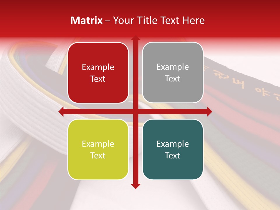 Symbol Red Design PowerPoint Template