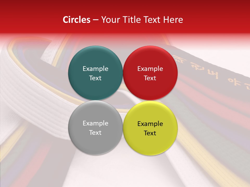 Symbol Red Design PowerPoint Template