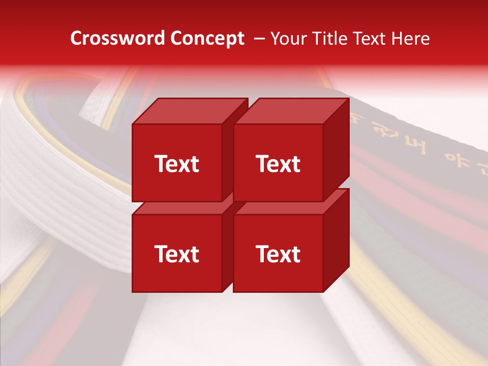 Symbol Red Design PowerPoint Template