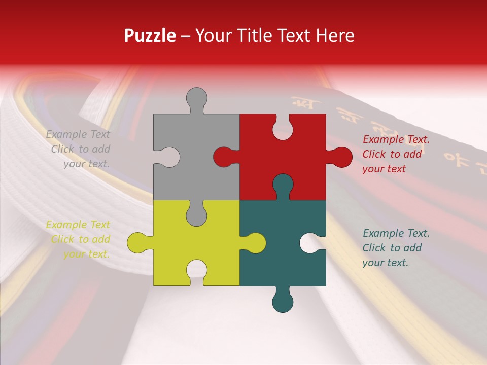 Symbol Red Design PowerPoint Template