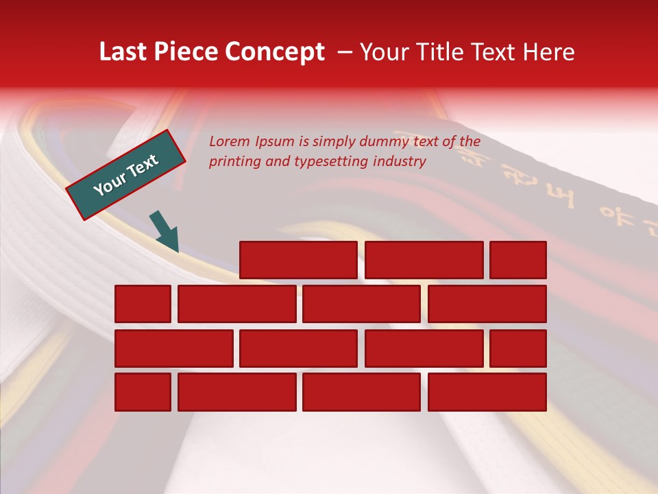 Symbol Red Design PowerPoint Template