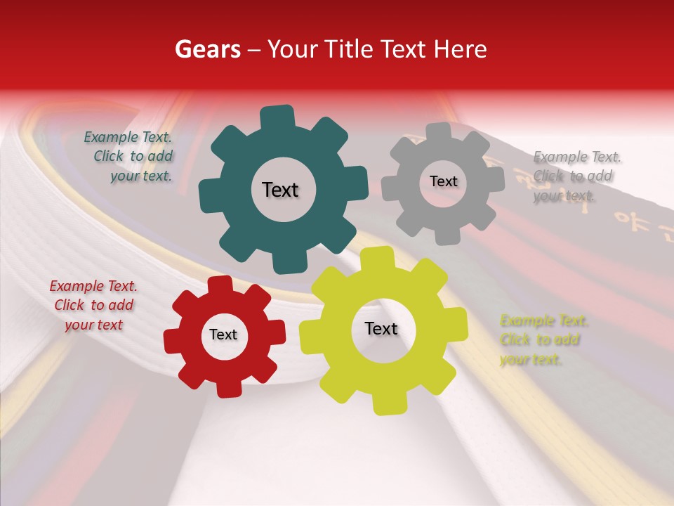 Symbol Red Design PowerPoint Template