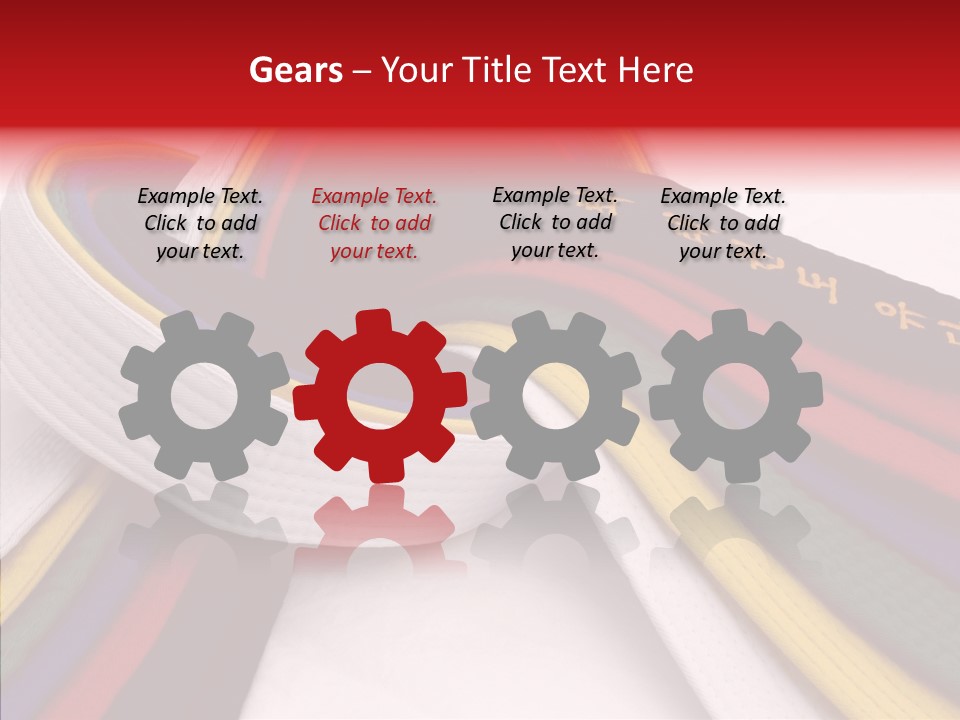 Symbol Red Design PowerPoint Template