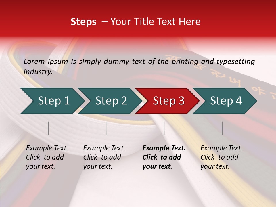 Symbol Red Design PowerPoint Template