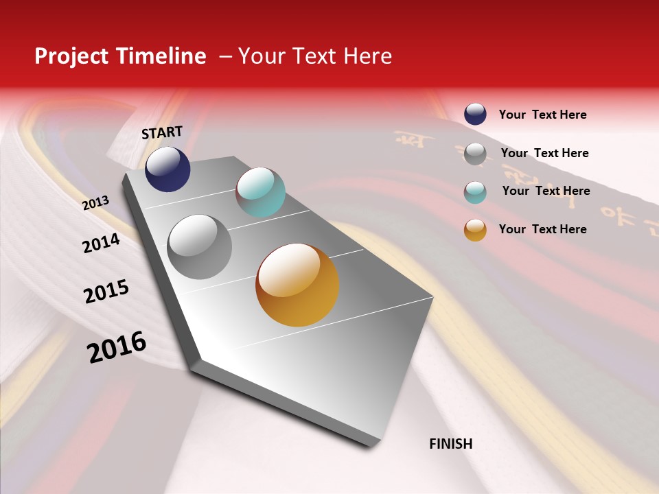 Symbol Red Design PowerPoint Template
