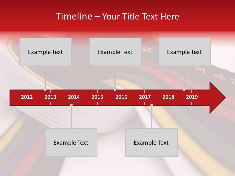 Symbol Red Design PowerPoint Template