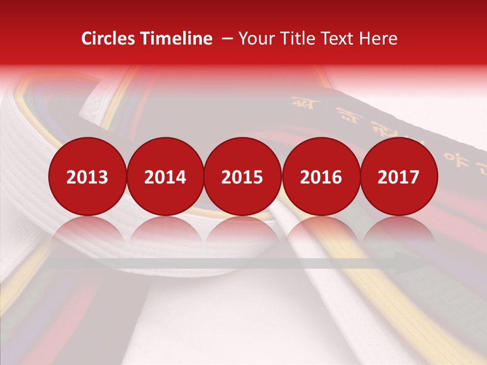 Symbol Red Design PowerPoint Template