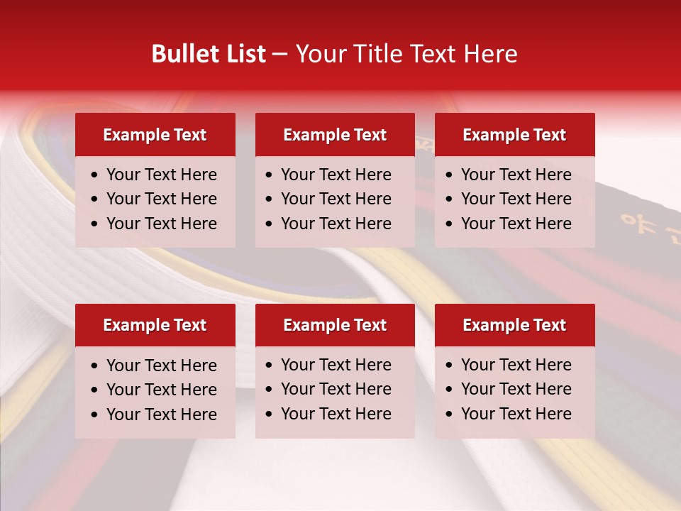 Symbol Red Design PowerPoint Template