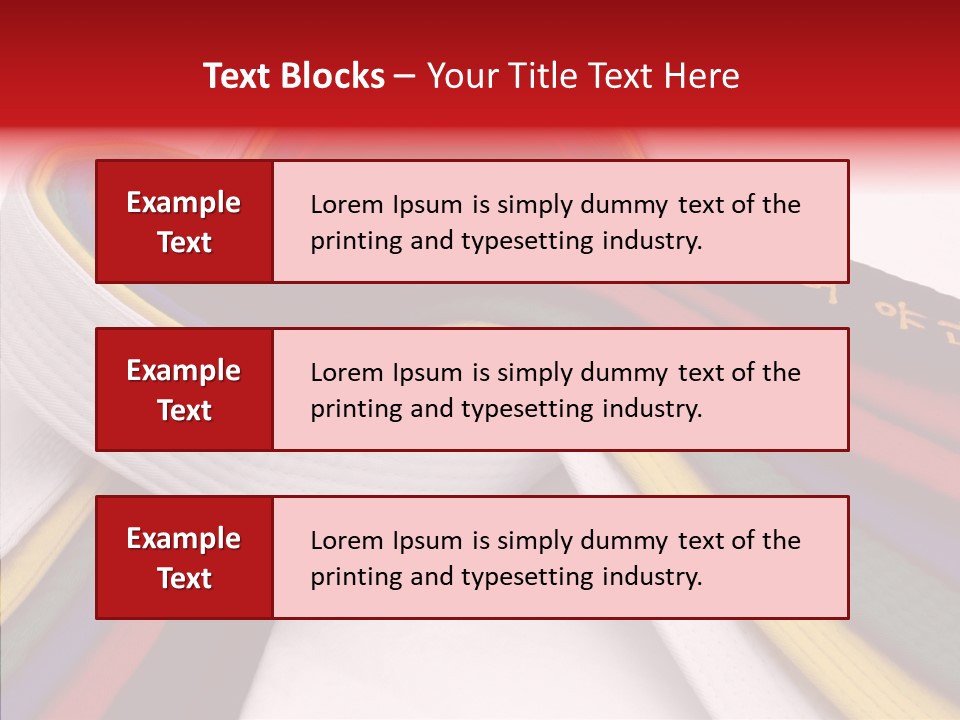 Symbol Red Design PowerPoint Template
