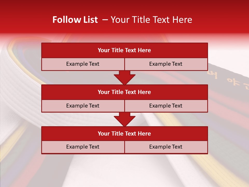 Symbol Red Design PowerPoint Template