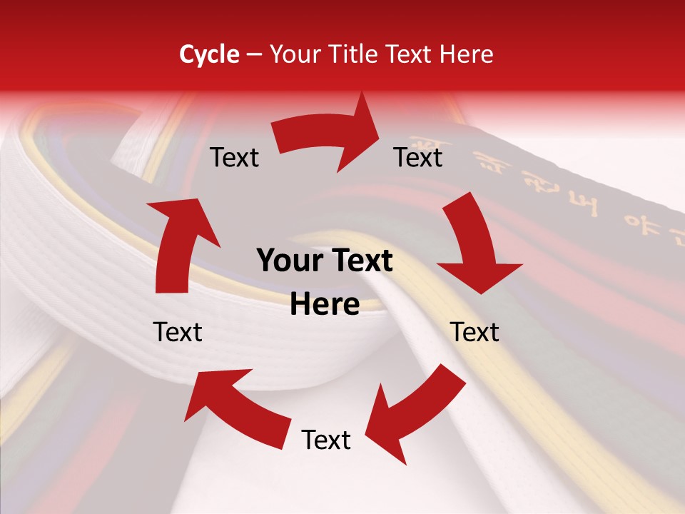 Symbol Red Design PowerPoint Template