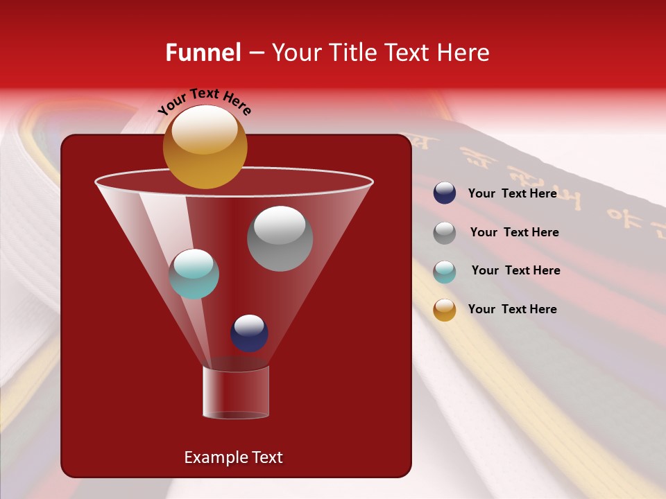 Symbol Red Design PowerPoint Template