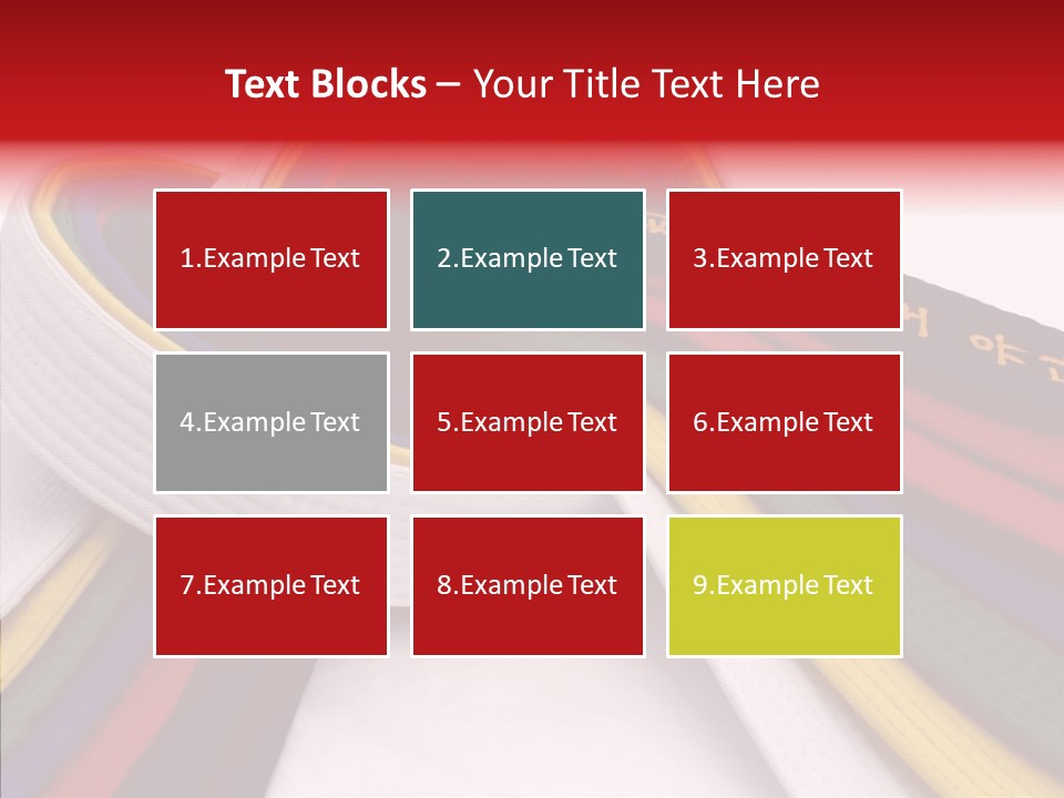 Symbol Red Design PowerPoint Template