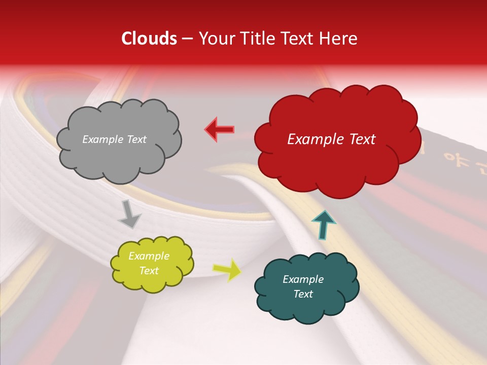 Symbol Red Design PowerPoint Template