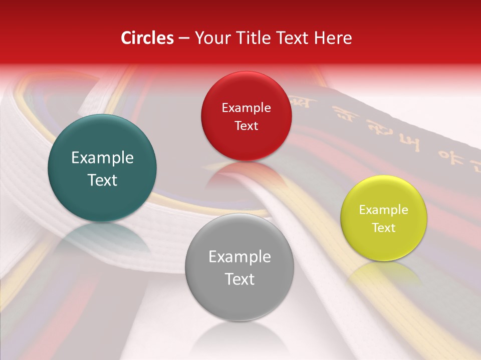 Symbol Red Design PowerPoint Template