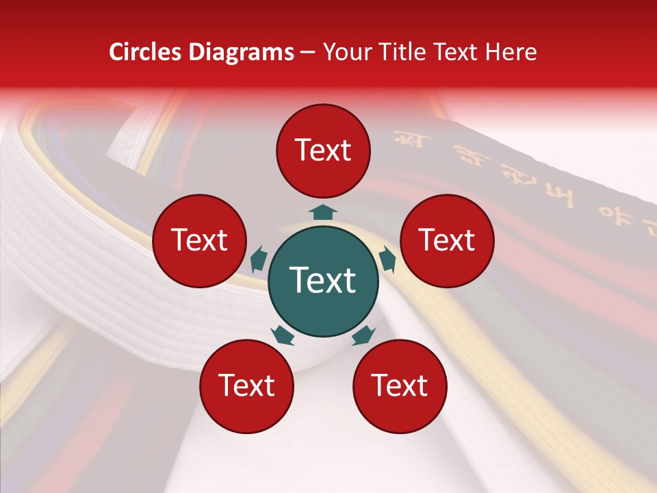 Symbol Red Design PowerPoint Template