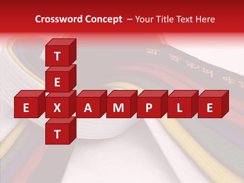 Symbol Red Design PowerPoint Template