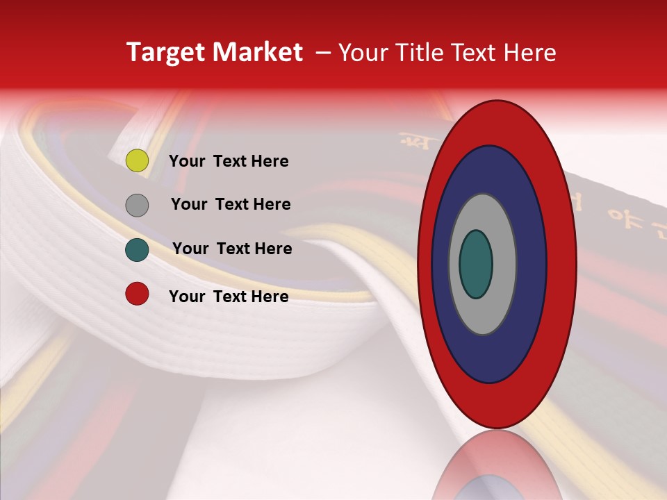 Symbol Red Design PowerPoint Template