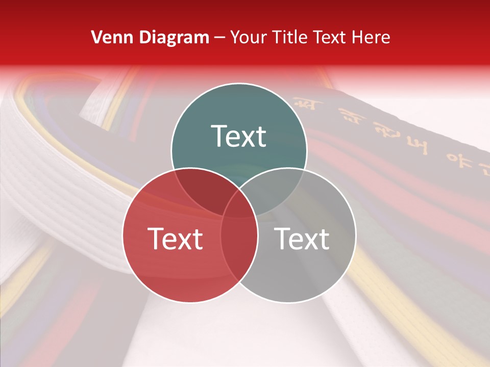 Symbol Red Design PowerPoint Template