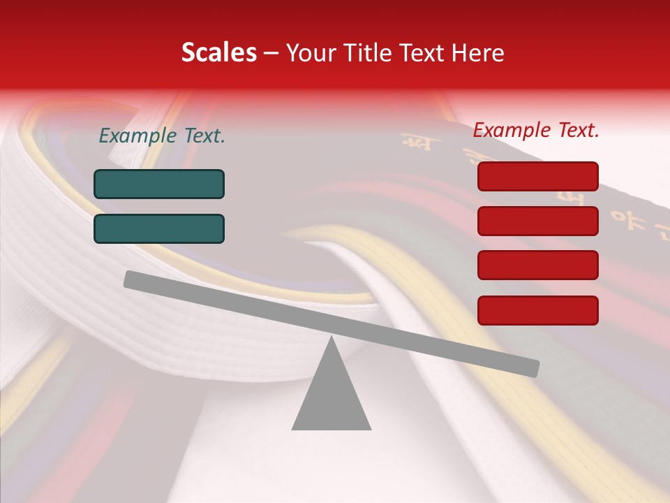 Symbol Red Design PowerPoint Template