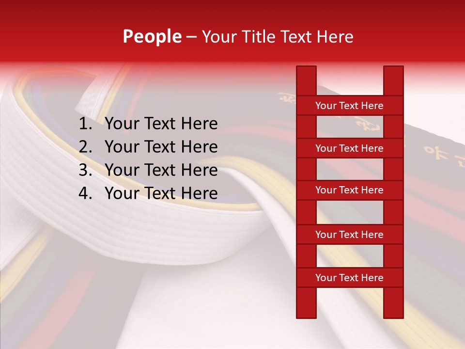 Symbol Red Design PowerPoint Template
