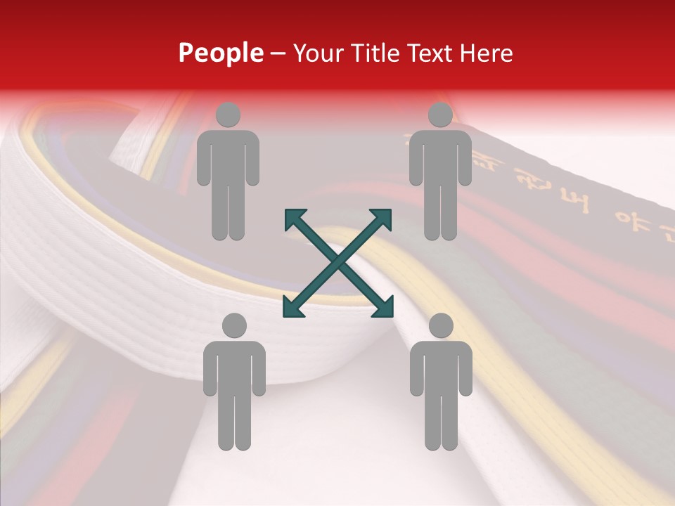 Symbol Red Design PowerPoint Template