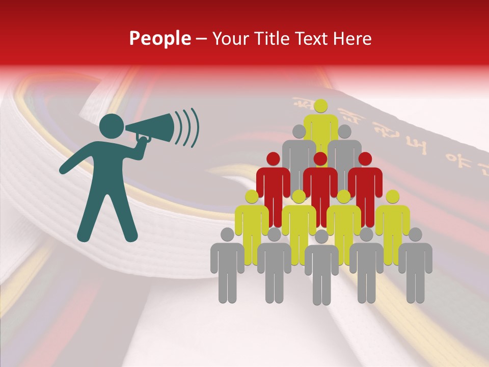 Symbol Red Design PowerPoint Template