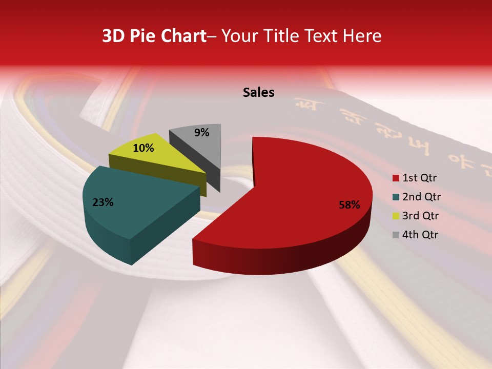 Symbol Red Design PowerPoint Template