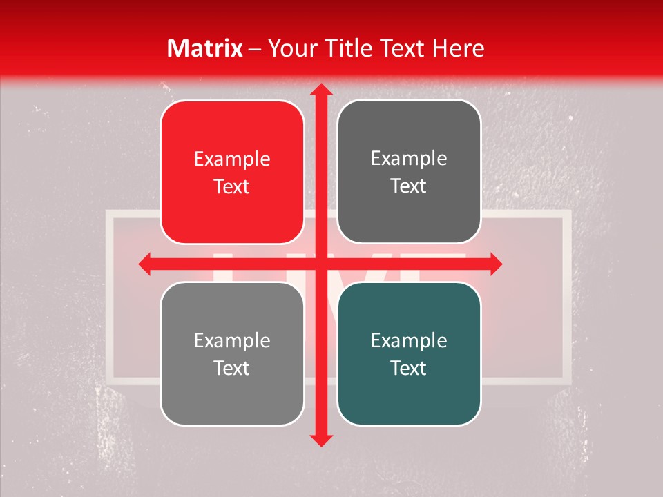 Signal Board Ether PowerPoint Template