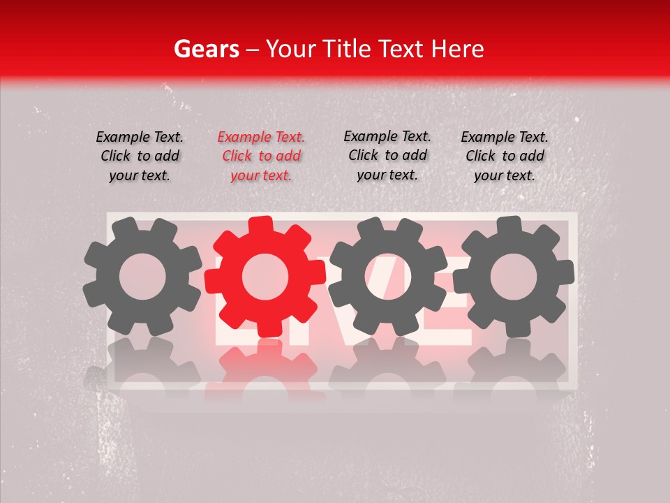 Signal Board Ether PowerPoint Template