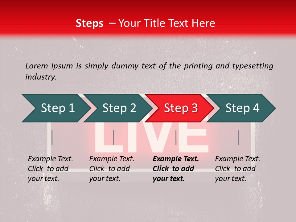 Signal Board Ether PowerPoint Template