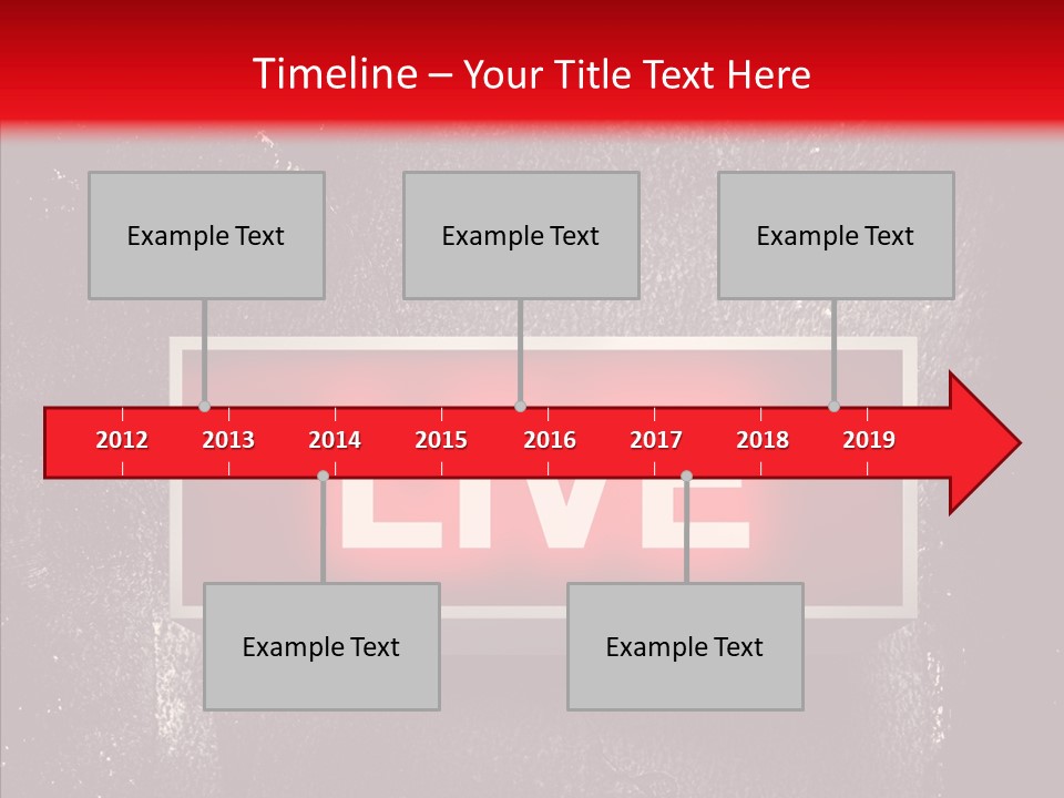 Signal Board Ether PowerPoint Template