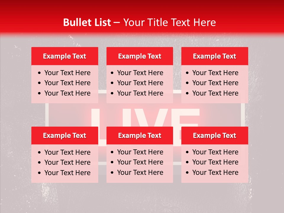 Signal Board Ether PowerPoint Template