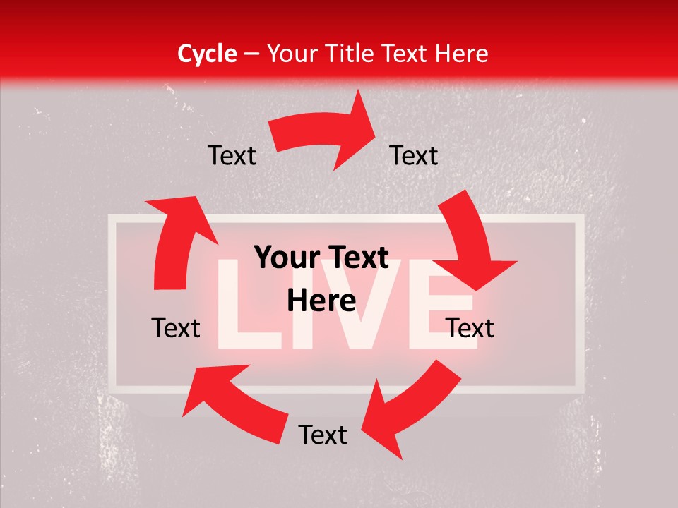 Signal Board Ether PowerPoint Template