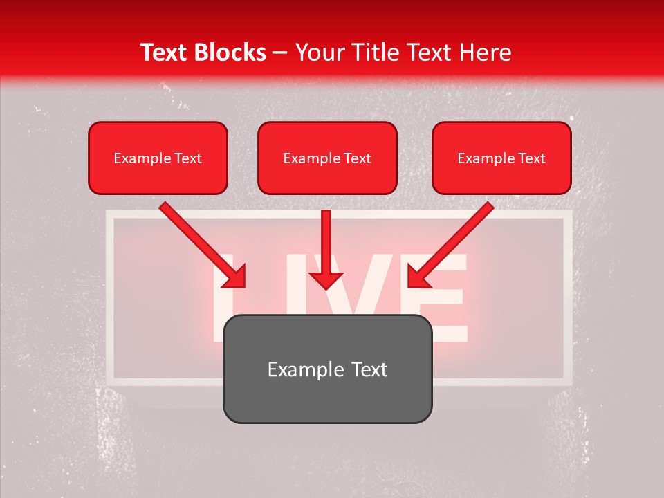 Signal Board Ether PowerPoint Template