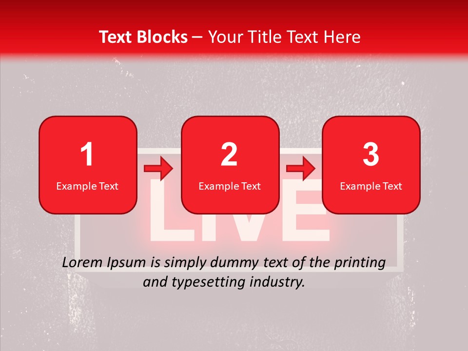 Signal Board Ether PowerPoint Template