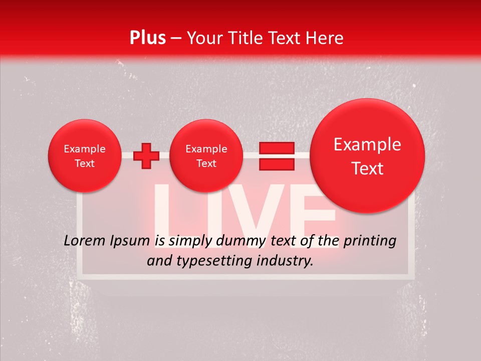 Signal Board Ether PowerPoint Template