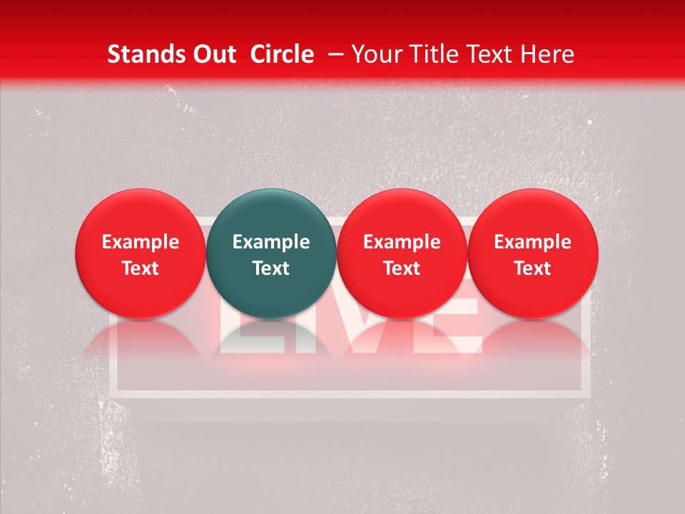 Signal Board Ether PowerPoint Template