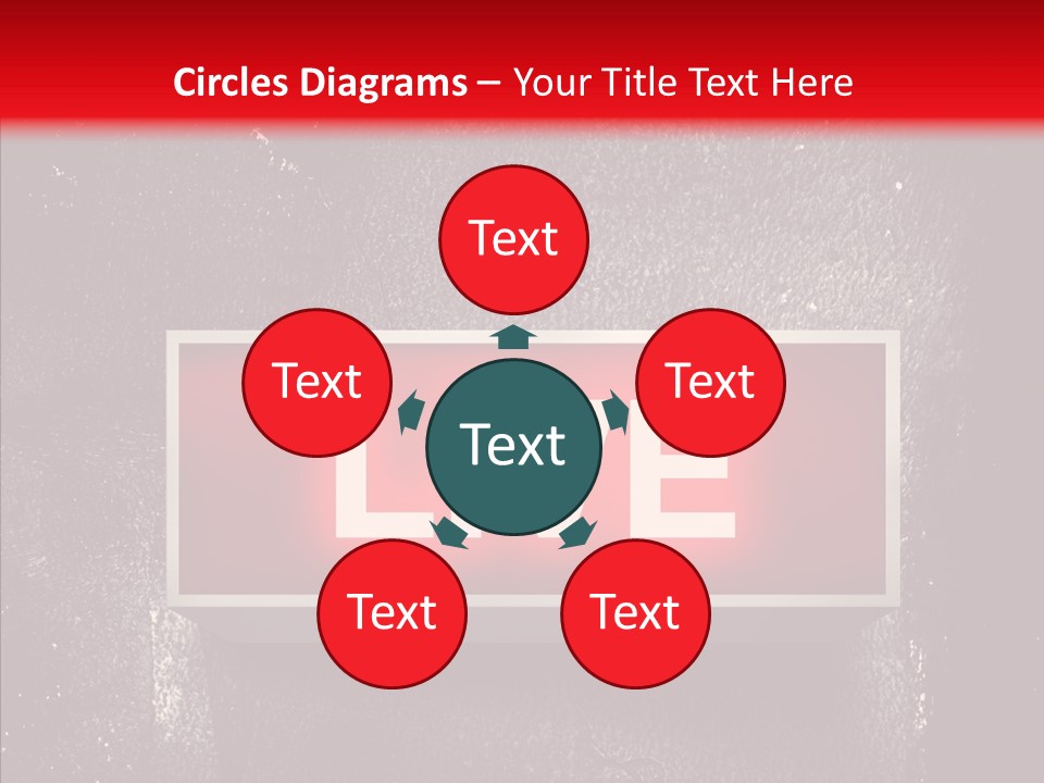 Signal Board Ether PowerPoint Template